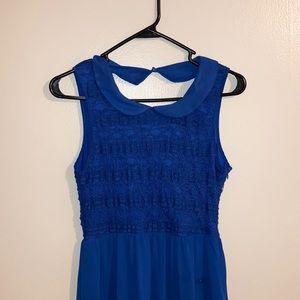 Navy blue dress size 3/4